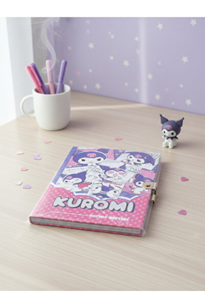 GiFi Kuromi Licensed Memory Book with Lock and Key
