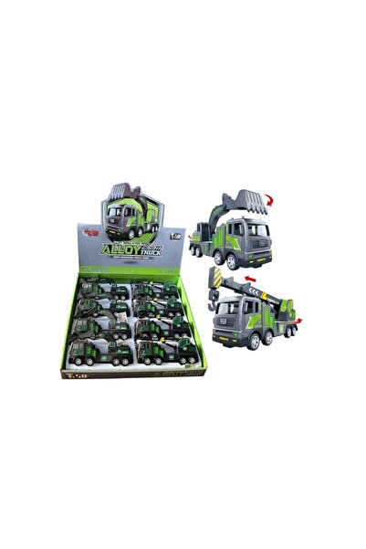 isiltikidsmoda Yh-711-50A Rubbed Metal 1:50 Smoked Crane and