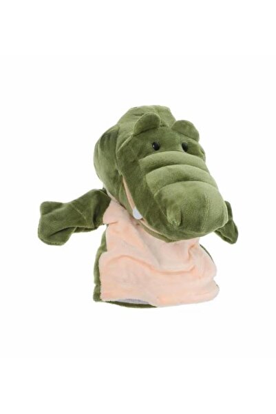 OFİSİNN El Kuklası Hayvan Figürlü Timsah Hareketli Ağızlı El Kuklası