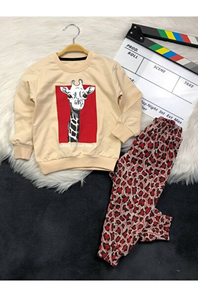 FURKYY Girl's Top and Bottom Cotton Set