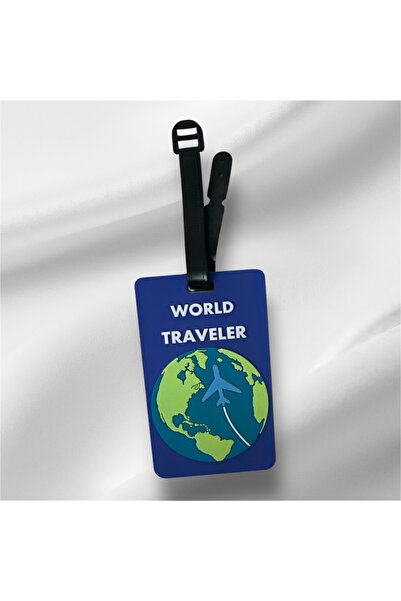 Payidar Hediyelik WORLD TRAVELER BAGAJ-VALİZ ETİKETİ VE İSİMLİK