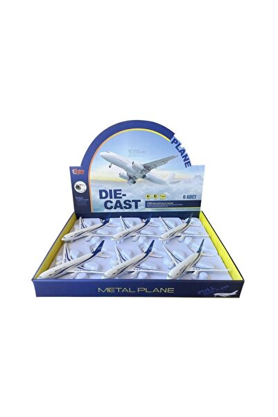 isiltikidsmoda Hw-180 2830 blue cb lighted sound metal passenger plane