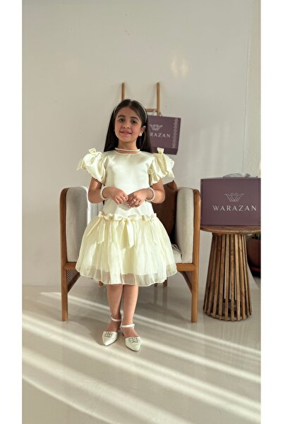Warazan فستان اطفال بناتي انيق للمناسبات