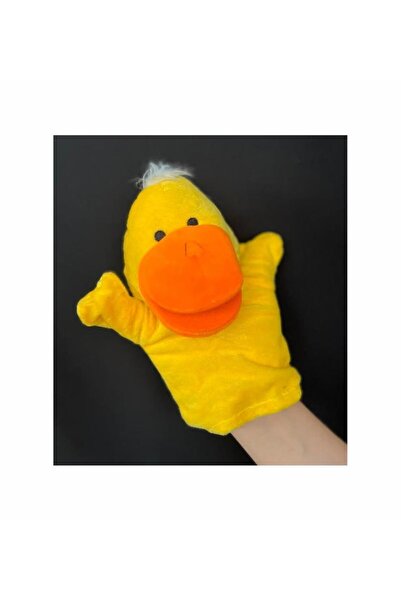 OFİSİNN El Kuklası Hayvan Figürlü Ördek Hareketli Ağızlı El Kuklası