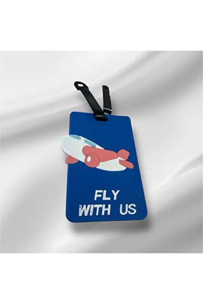 Payidar Hediyelik FLY WITH US ETICHETĂ PENTRU BAGAJE/VALIZE ȘI ETICHETĂ PENTR...