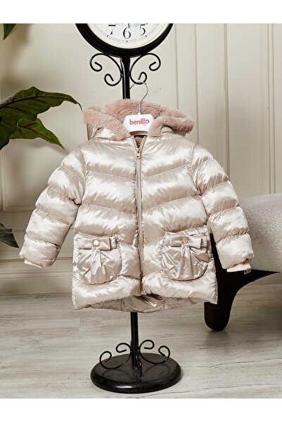 Benittokids Palton cu glugă pentru fetițe 51360