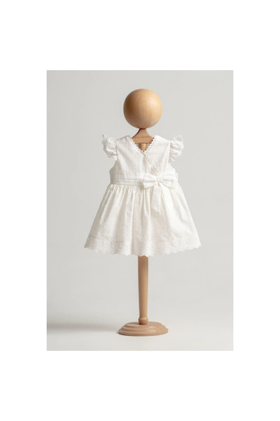 Mymio Lace Nopelli Dress - Ecru