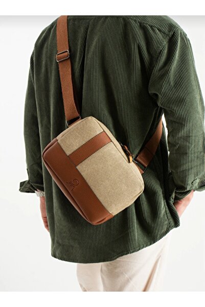 eflanmoda Geantă de umăr pentru tabletă și laptop, potrivită pentru bărbați ș...