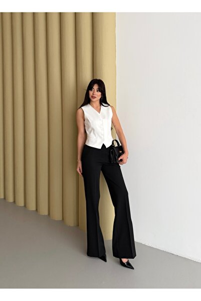 Nadrina Лазерно изрязани панталони