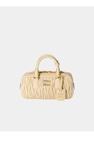 MIUMI MIU Arcadie Matelassé Nappa Leather Shoulder Bag