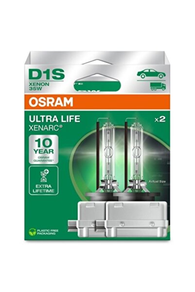Osram Set 2 becuri XENON D1S ULTRALIFE (7+3 Garantie )