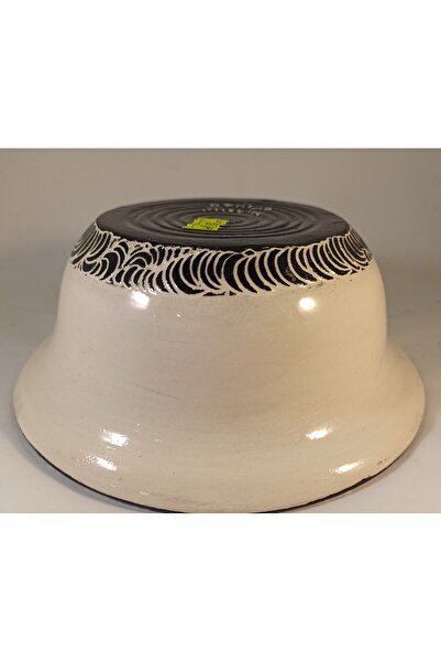 Macik Art Studio SİYAH-BEYAZ MACİK DESEN KASE