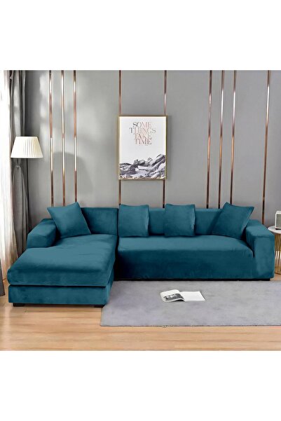 trendyhome Elastic Velvet Corner Cover, UNI, Soft, Extra Fasteners