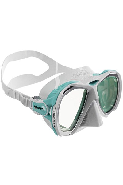 Mares Маска за гмуркане - FORCE-X LS бяла, аквамарин