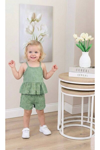 FURKYY Girl's Summer Shorts Set
