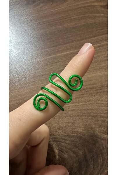 aysequlce Spiral Crochet Ring