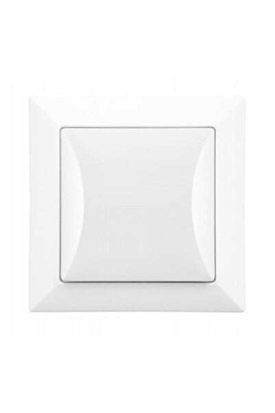 Other Włącznik pojedynczy podtynkowy zwierny 8,1x8,1 biały 1-biegunowy 1 szt.