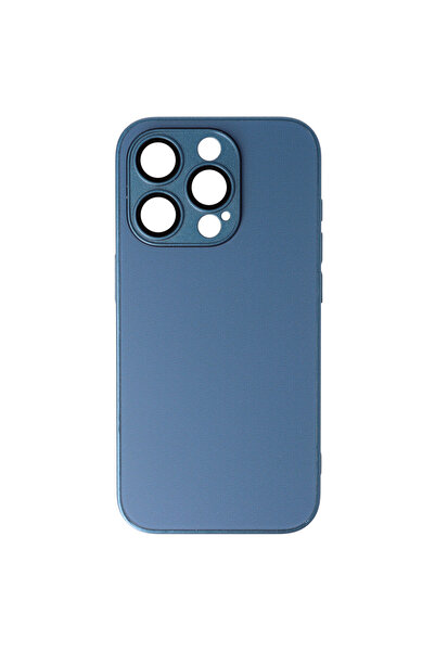 SEP TPU Frosted Glass Case Apple iPhone 15 Pro Blue