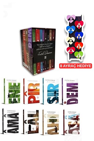Nesil Yayınları Fatih Duman 8 Kitap Set-Nesil Yayınları-8'li Özel Tasarım Kal...