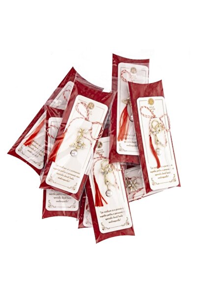 Magazinul De Martisoare Gold Plated Brooch 10 Pieces