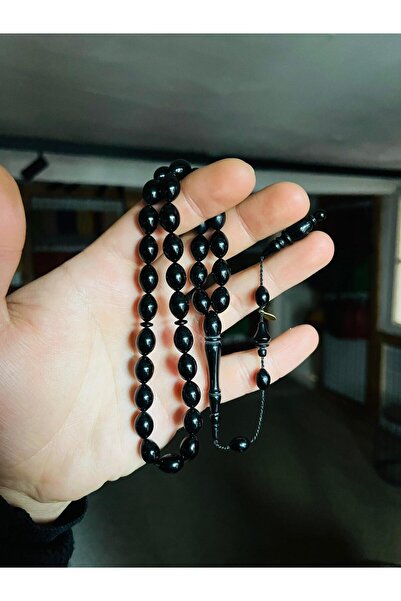 TTS TÜRK TESBİH SANATI سبحة يدوية الصنع من الزجاج البرتقالي الناري