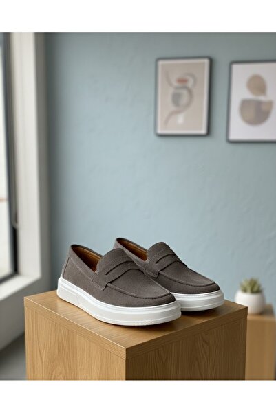 rocassi Pantofi bărbați autentici SÜ piele întoarsă E piele oa loafers TOUPE