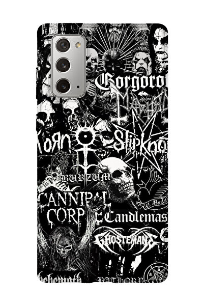 lelia حافظة هاتف شفافة مطبوعة متوافقة مع هاتف سامسونج جالاكسي نوت 20 |   المج...