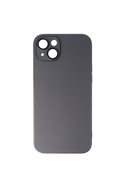 SEP TPU Frosted Glass Apple iPhone 15 Plus Black Case