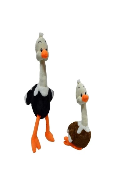 TOPROCKSTORE Sevimli Peluş Deve Kuşu 60 cm Oyuncak Uyku Arkadaşım