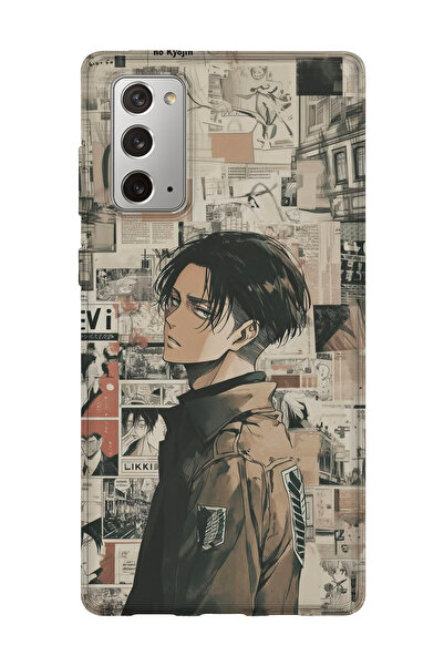 lelia حافظة هاتف شفافة مطبوعة متوافقة مع هاتف سامسونج جالاكسي نوت 20 |   المج...