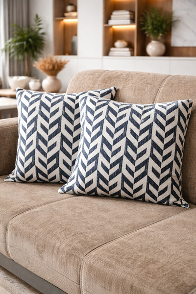 ÖZDAĞ HOME CONCEPT 3D Digital Printing Premium Fabric Throw Pillow Cover 43X4...