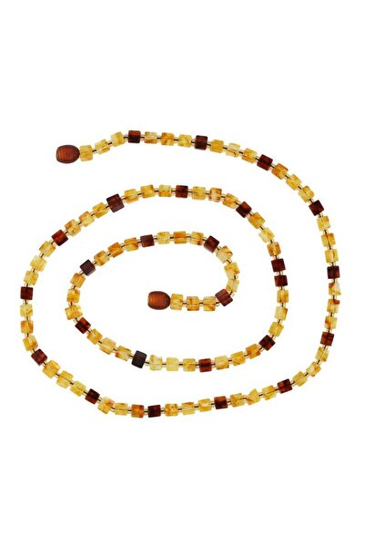 Inure Jewelry Adult Drop Amber Necklace