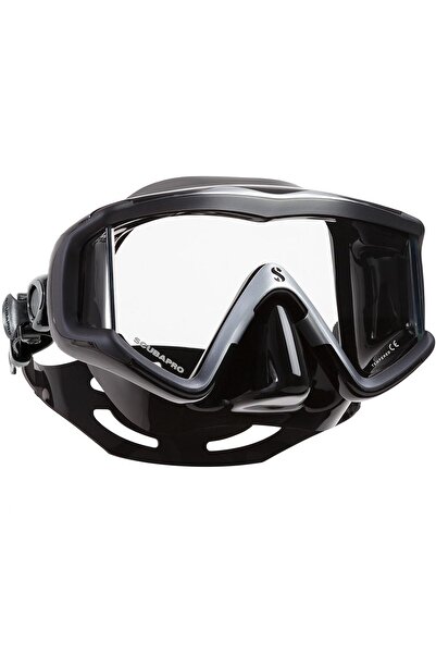 Scubapro Маска - CRYSTAL VU Черна, Сребриста