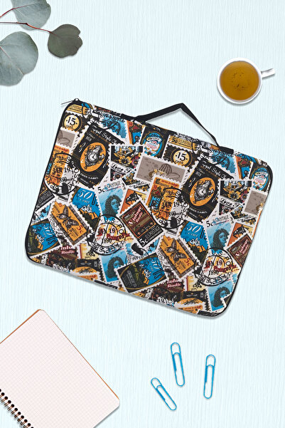 Wallery Bags حافظة محمولة للكمبيوتر اللوحي مقاس 11/8 بوصة مع مقبض