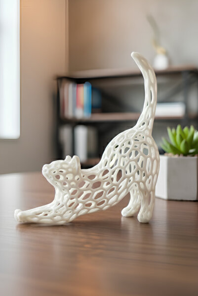 KLYNTO Kedi Biblosu - Kedi Maketi - 16cm