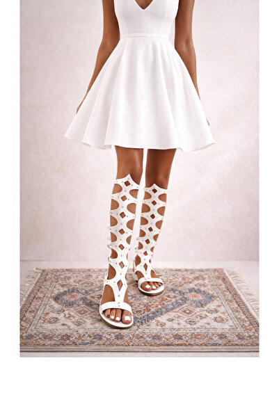 Bostini Genuine Natural Leather Gladiator Sandals