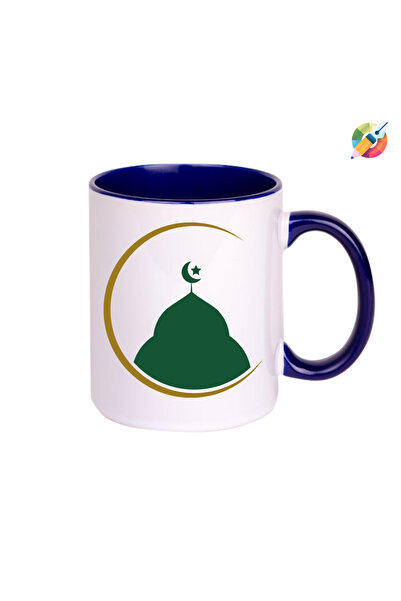 CERCİBAZAAR Ramadan Feast Themed Special Design Mug – Eid Gift Porcelain Mug