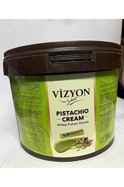 VİZYON Antep Fıstıklı Krema 6 Kg