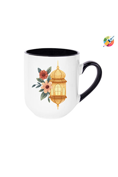 CERCİBAZAAR Ramadan Feast Themed Special Design Mug – Eid Gift Porcelain Elit...