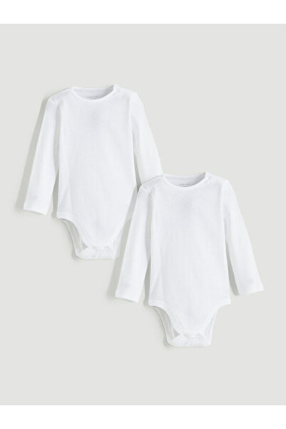 LC Waikiki I Zero Roba Collar Classic Baby Girl Snap-On Bodysuit 2-Pack from ...
