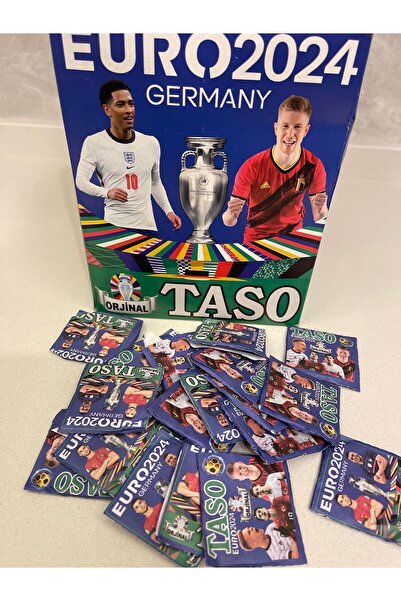 ERTOYS STORE (30 ADET) Futbol Taso Euro 2024 Almanya Yeni Kadrolar Futbolcu T...