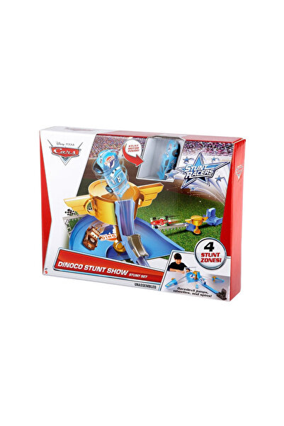 Disney Pixar Cars Cars Stunt Racers Dinoco Stunt Show Stunt Set