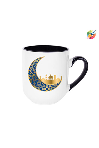 CERCİBAZAAR Ramadan Feast Themed Special Design Mug – Eid Gift Porcelain Elit...