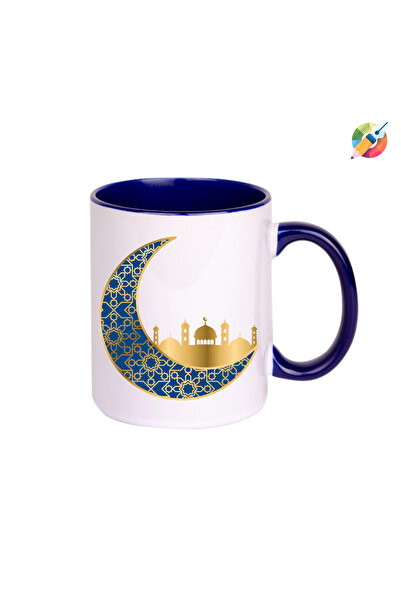 CERCİBAZAAR Ramadan Feast Themed Special Design Mug – Eid Gift Porcelain Mug