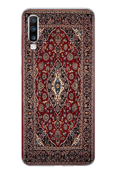 moonset Samsung Galaxy A70 Uyumlu Baskılı Yumuşak Silikon Şeffaf Telefon Kılıfı