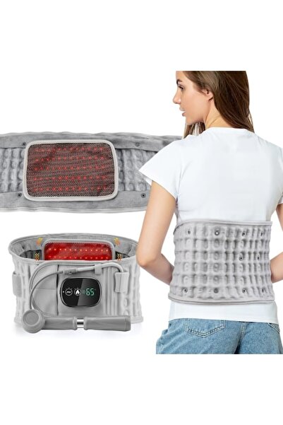 INVICTWIN Centură Lombară - Masaj cu Vibrații Multiple, Relaxare si Alinare a...
