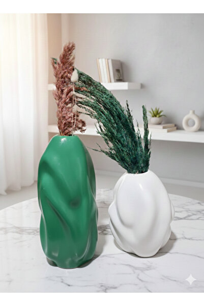 gucco design gd Vază Bohemian Wave din 2 piese, multicoloră