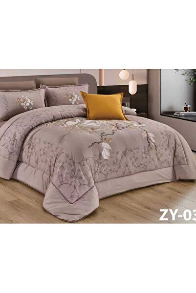 alzawia King size, comfortable and soft 4-piece double patterned duvet cover ...