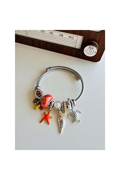 Çılgıntrend سوار بلو أوشن تشارم - مزين بسلاحف البحر ونجم البحر وتفاصيل أخرى