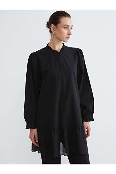 LC Waikiki Rmz Gi̇yi̇m Farkliyla Ruffled Judge Roba Women's Shirt Tunic